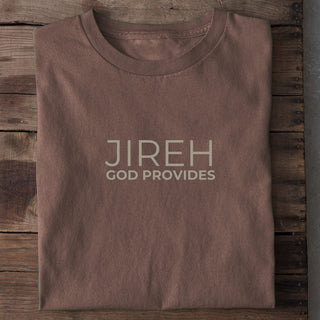 Jireh God provides Shirt Braun