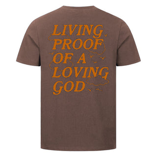 Living Proof Shirt Backprint Braun