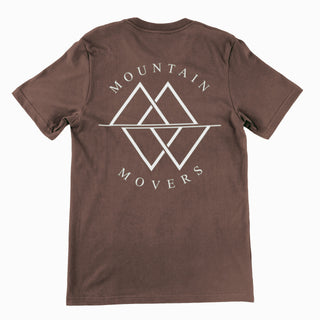LOGO BackPrint T-Shirt Braun