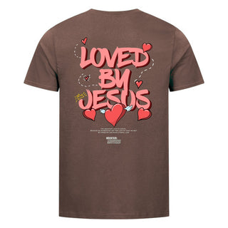 Loved by Jesus Shirt (Front and BackPrint) Braun