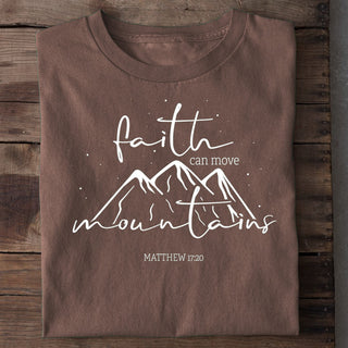 Move Mountains Shirt Braun