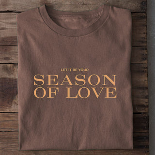 Season of Love Shirt Braun
