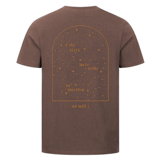 so will i Shirt Backprint Braun