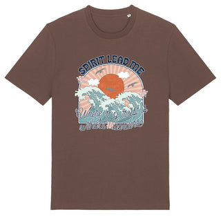 Spirit lead me where my trust is without borders Shirt Braun