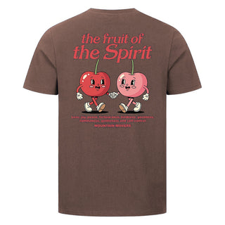 The Fruit of The Spirit Shirt Backprint Braun