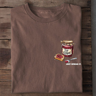 Just spread it (Gospel) Shirt Braun