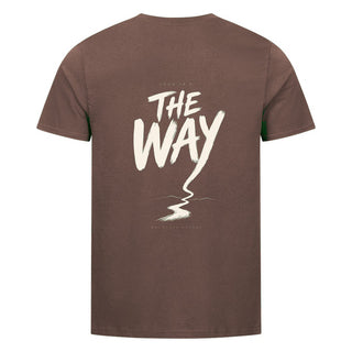 The Way T-Shirt BackPrint Braun