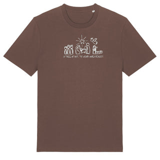 Thrill of Hope Christmas Shirt Braun