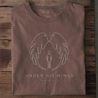 Under his Wings T-Shirt Braun
