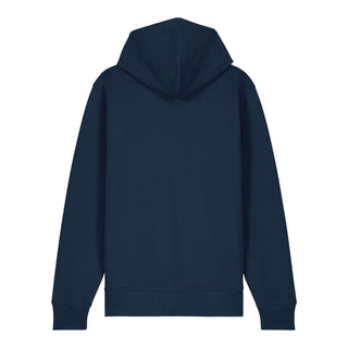 Be still Zipper Hoodie, Navy, Rückseite, Mountain Movers christliche Streetwear