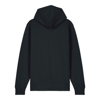 Be still Zipper Hoodie, Schwarz, Rückseite, Mountain Movers christliche Streetwear