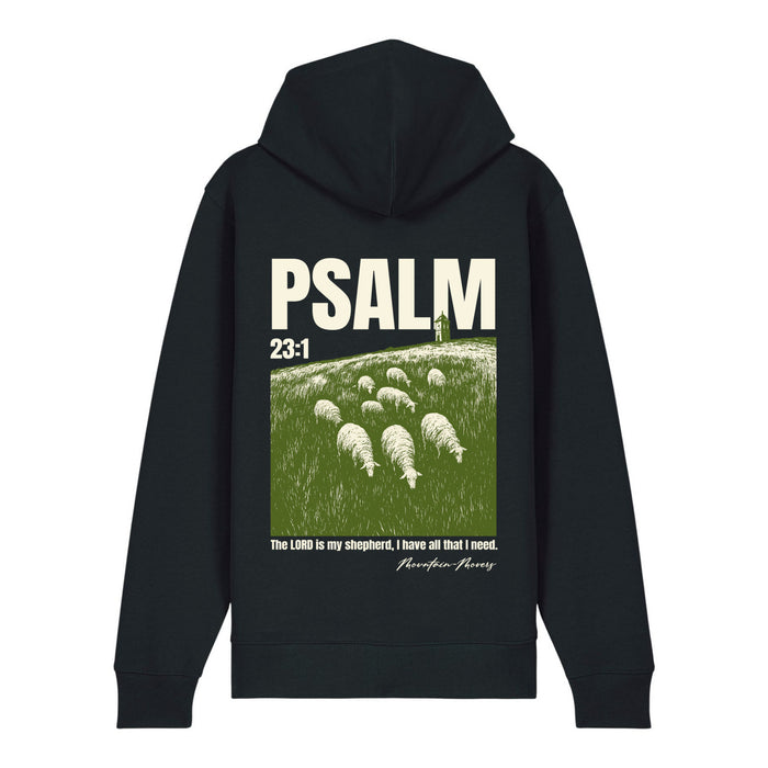 Faith & Trust in God Zipper Hoodie Backprint