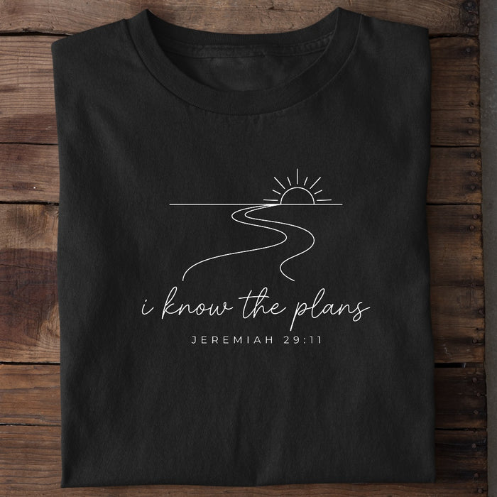 I Know The Plans Lineart Unisex T-Shirt