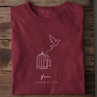 Burgunder – Unisex T-Shirt