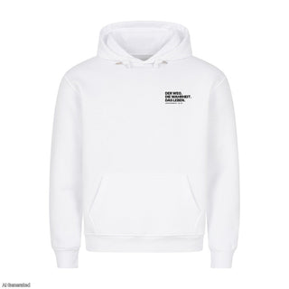 Weiß – Unisex Hoodie