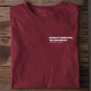 Burgunder – Unisex T-Shirt