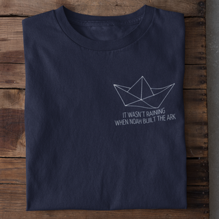 Not Raining Shirt Produktansicht, Mountain Movers christliche Streetwear