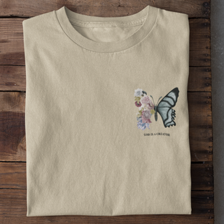 God is a Creator Shirt Produktansicht, Mountain Movers christliche Streetwear