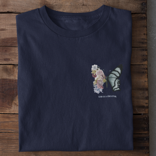 God is a Creator Shirt Produktansicht, Mountain Movers christliche Streetwear