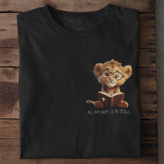 Hope Lion Shirt Produktansicht, Mountain Movers christliche Streetwear