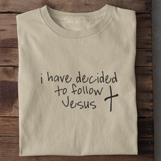 Decided Shirt weiß, Mountain Movers christliche Streetwear