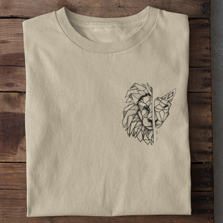 Lion x Lamb Shirt Detailansicht, Mountain Movers christliche Streetwear