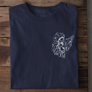 Lion x Lamb Shirt Detailansicht, Mountain Movers christliche Streetwear