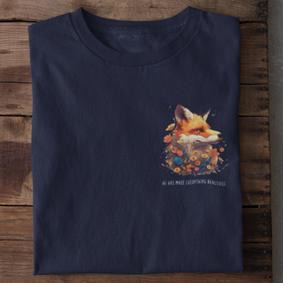Beautiful Fox Shirt Produktansicht, Mountain Movers christliche Streetwear