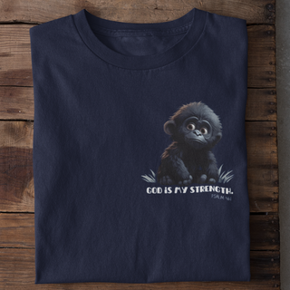 Gorilla Strength Shirt Produktansicht, Mountain Movers christliche Streetwear