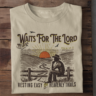My Soul waits for the Lord Shirt Variante, Mountain Movers christliches Design