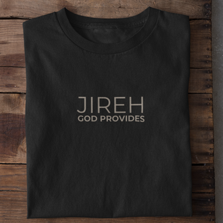 Jireh God provides Shirt Detailansicht, Mountain Movers christliche Streetwear