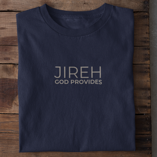Jireh God provides Shirt Detailansicht, Mountain Movers christliche Streetwear
