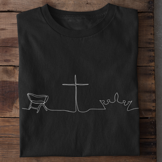 He changes everything Shirt Variante, Mountain Movers christliches Design