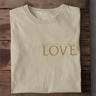 Golden Love T-Shirt Rückansicht, Mountain Movers