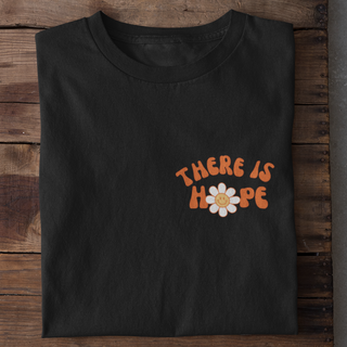 There is hope Shirt Detailansicht, Mountain Movers christliche Streetwear