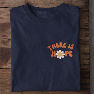 There is hope Shirt Detailansicht, Mountain Movers christliche Streetwear