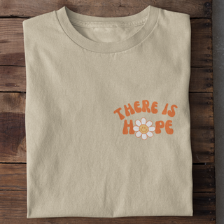 There is hope Shirt Detailansicht, Mountain Movers christliche Streetwear