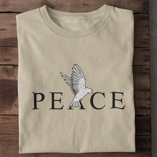Peace Shirt Produktansicht, Mountain Movers christliche Streetwear