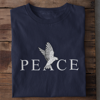 Peace Shirt Produktansicht, Mountain Movers christliche Streetwear