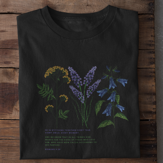 All things for Good Shirt Detailansicht, Mountain Movers christliche Streetwear