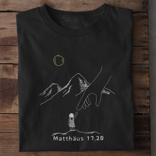 Berge versetzen Shirt Variante, Mountain Movers christliches Design