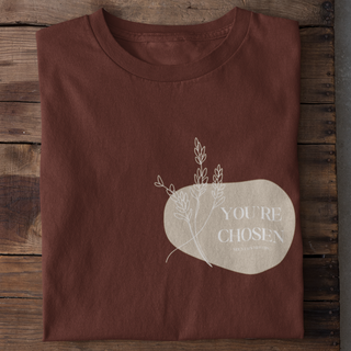 You are Chosen Shirt Detailansicht, Mountain Movers christliche Streetwear