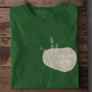 You are Chosen Shirt Detailansicht, Mountain Movers christliche Streetwear