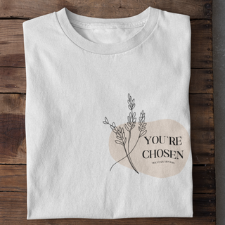 You are Chosen Shirt Detailansicht, Mountain Movers christliche Streetwear