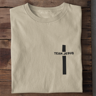 Team Jesus Shirt Produktansicht, Mountain Movers christliche Streetwear