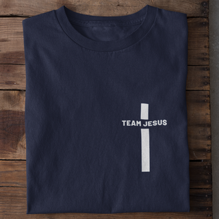 Team Jesus Shirt Produktansicht, Mountain Movers christliche Streetwear