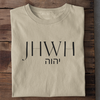 JHWH Shirt Produktansicht, Mountain Movers christliche Streetwear