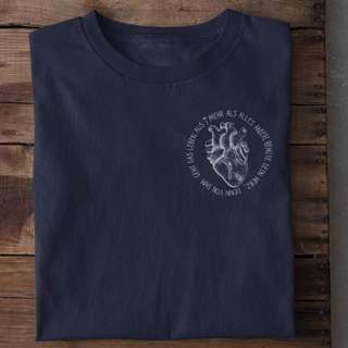 Herz behüten T-Shirt Nahaufnahme, Mountain Movers