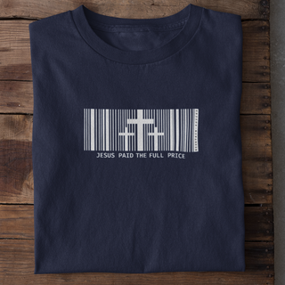 Jesus paid it all Shirt Produktansicht, Mountain Movers christliche Streetwear