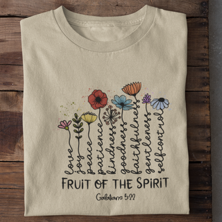 Fruit of the Spirit Shirt Detailansicht, Mountain Movers christliche Streetwear